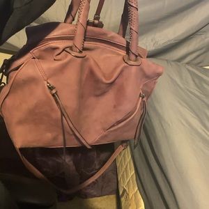 Pink/mauve purse